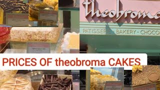 Theobroma cakes with prices  theobroma dessertlover desserts cake theobroma [upl. by Guy92]