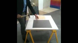 Coverings  test di resistenza agli urti di Slimtech  ita [upl. by Adlev]