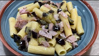 Pasta con melanzane e prosciutto cotto deliziosa con pochi ingredienti [upl. by Deibel]