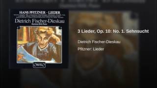 3 Lieder Op 10 No 1 Sehnsucht [upl. by Asserac188]