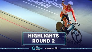 Round 2 Panevézys  Highlights  UCI Track Champions League  Eurosport [upl. by Arbmik]