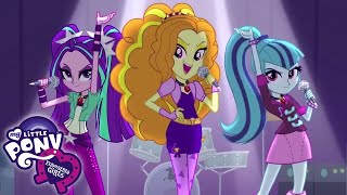 My Little Pony  Welcome to the Show  MLP Equestria Girls  Rainbow Rocks Childrens Cartoon [upl. by Lancaster]