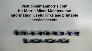 Blind Man Morris Introducing the website blindmanmorriscom [upl. by Cassiani]