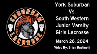 28MAR24 YS JV LAX VS SOUTH WESTERN [upl. by Daphie544]