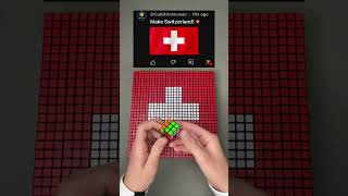 Making Switzerland From Rubik’s Cube 🇨🇭 [upl. by Mojgan]