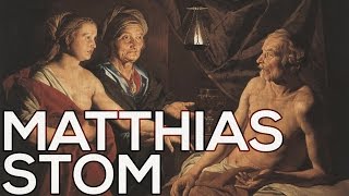 Matthias Stom A collection of 51 paintings HD [upl. by Eirbua]