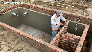 The Most Accurate And Effective Construction Technique For Underground Water Tanks [upl. by Yecnay932]