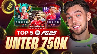 TOP 5 Spieler auf JEDER POSITION unter 750k Münzen  FC 25 [upl. by Zirtaeb853]