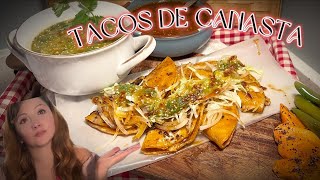 TACOS DE CANASTA  La mejor Receta [upl. by Ortiz779]