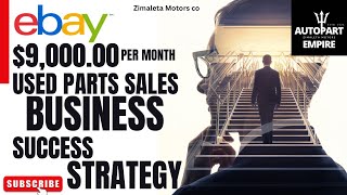 Unlocking eBay Profits 300Day from a 10x20 Storage Unit  Used Car Parts Business Revealed [upl. by Olli884]