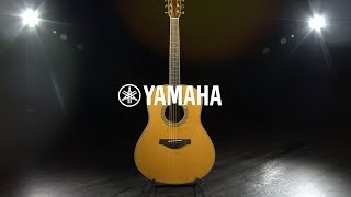 Yamaha LLTA TransAcoustic Guitar Vintage Tint  Gear4music demo [upl. by Llerrej]