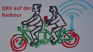 QRV auf den Fahrrad 2m70cm [upl. by Alekahs]