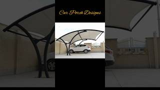 Modern Car Porch Designs carports shorts [upl. by Etnoval]