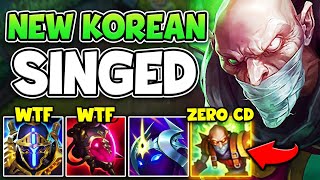 NEW KOREAN SINGED JUNGLE STRATEGY IS 100 WAY TOO FUN [upl. by Abramo217]