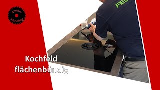 Kochfeld flächenbündig einbauen So geht es  Outtakes [upl. by Ativad]