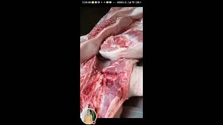 JEAN TV VLOG is live DEBONE PORK PEOPLE LOVE TO COOK PIG MEAT 🍖🥓 [upl. by Osana]