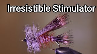 How to tie the Irresistible Stimulator  Fly tying tutorial [upl. by Naitsirc565]