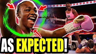 Claressa Shields LOOKED GREAT in a division that LOOKS BAD‼️😮 [upl. by Jacobine]