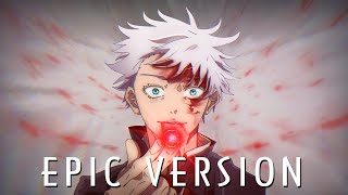 Jujutsu Kaisen Gojo Satoru Hollow Purple Theme  EPIC VERSION [upl. by Alta]