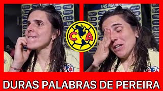 🚨Así salió Andrea Pereira tras HUMILLACIÓN  América Femenil vs Tigres Femenil Final Ida Liga MX [upl. by Lleznov]