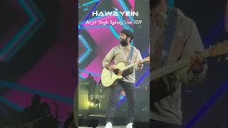 Hawayein live song in Sydney 2024 australia youtubevideo viral arijitsingh [upl. by Niuqauj]