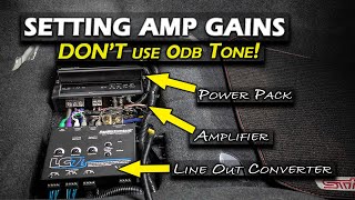 How to TUNE Car Amplifier amp Set Gains [upl. by Nadnerb919]