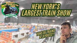 New Yorks Largest Train Show [upl. by Siugram]