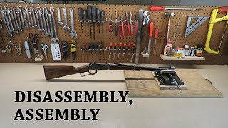 Winchester 94 Disassembly Assembly [upl. by Osmo796]