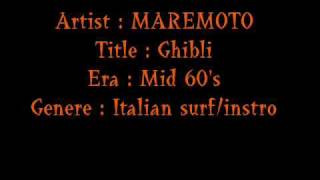 Maremoto  Ghibli 60s Italian surf [upl. by Htirehc110]