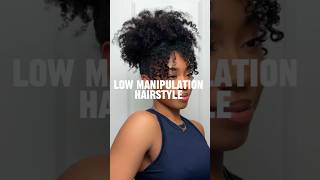 Low Manipulation Hairstyles for Curly Hair hairtok curlyhair curlyhairstyles hairgrowth [upl. by Kcam]