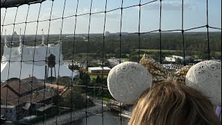 Christmas in Disney Vlog Series 5  We Went on the Hot Air Balloon in Disney Springs [upl. by Bobinette1]