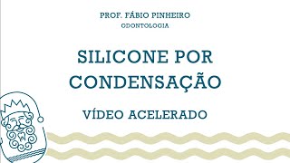 Moldagem com silicone por condensação [upl. by Cleodell950]