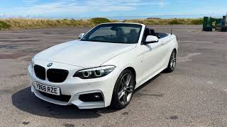 BMW 230i M SPORT CONVERTIBLE 248 BHP [upl. by Llenor]