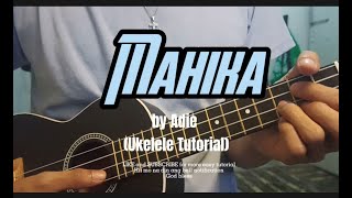 Mahika by Adie Ukelele Tutorial  SUPER EASY CHORDS [upl. by Filemon]