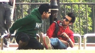 Trying To Kiss Guys Prank  Pranks in India  TST Pranks [upl. by Weissman]