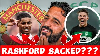 OMG😱MAN UNITED £11m SUAP DEAL Rashford AND viktor Gyokeres RUBEN AMORIM NEW PHILOSOPHYMUFC [upl. by Osswald]