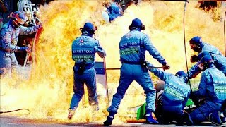 The Worst Pitstops in F1 History 19702018 [upl. by Cappella]