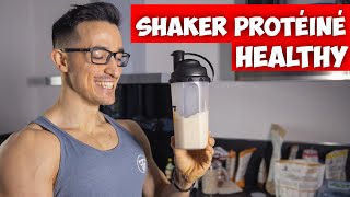 Shaker protéinée healthy pour prendre du muscle  recette rapide facile [upl. by Arika310]