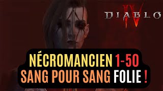 Le Build Du Nécromancien Afflux Sanguin 150 Incroyable En Speed Leveling [upl. by Suter]