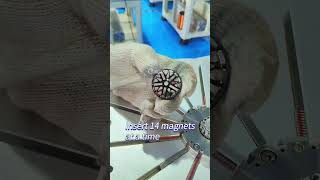 FPV motor rotor insert magnetic steel machineAutomatic magnetic steel insert machine [upl. by Mayne53]