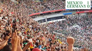 The final whistle moment when Mexico beat Germany in FIFA World Cup 2018 [upl. by Harwell]