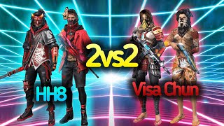 Visa Chun vs ​HH8  Free Fire [upl. by Felike971]