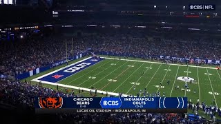 NFL on CBS Bears vs Colts week 3 2024 opening [upl. by Yht904]