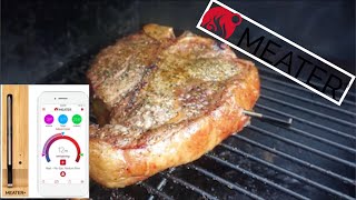 Meater Wireless Smart Meat Thermometer  Product Review [upl. by Ennoirb]