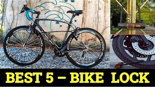 Top 5 Best Bike Lock in 2025 [upl. by Giana871]