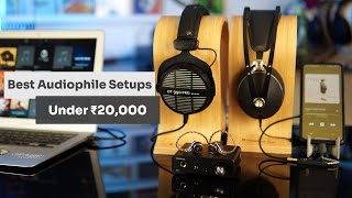 Best Headphone Setups for Audiophiles Under Rs 20000 Including DAC  AMP  Headphone [upl. by Carole]