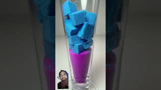 Satisfied relaxing kinetic sand drop asmrshorts dropandsquishkineticsand satisfyingkineticsand [upl. by Zinah]