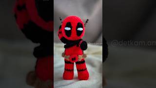 Дэдпул вязаная крючком игрушка deadpool amigurumi вязаныеигрушки тренд2024 игрушкикрючком [upl. by Aihsetel]