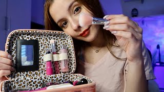 ASMR MAQUIANDO VOCÊ BEM DELICADINHO COM UMA MALETA CHEIA DE MAKES NOVAS 😍 [upl. by Belter799]