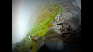 Aonach Eagach ridge Am Bodach descent [upl. by Rourke]